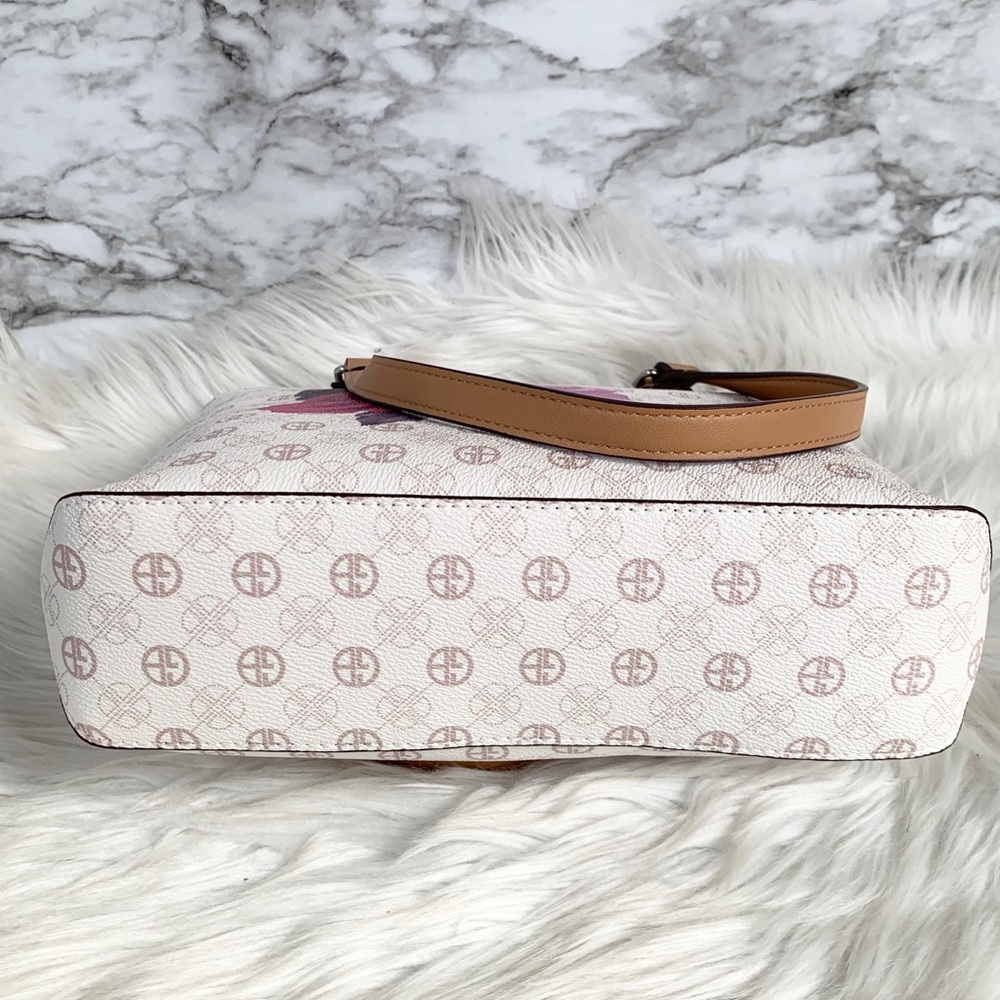 Giani Bernini Signature Rose Tote Shoulder Bag - Picture 7 of 15